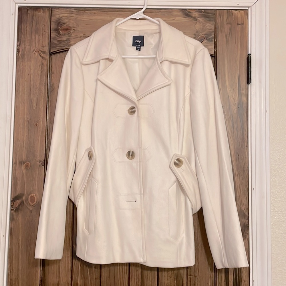 XL off white peacoat
